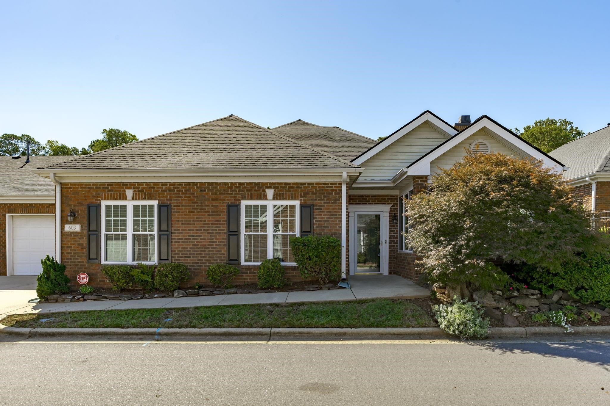 603 Rigside Place, Unit C Cary, NC 27511 - Photo 1 of 30 One Level Condo with Community Clubhouse and Pool