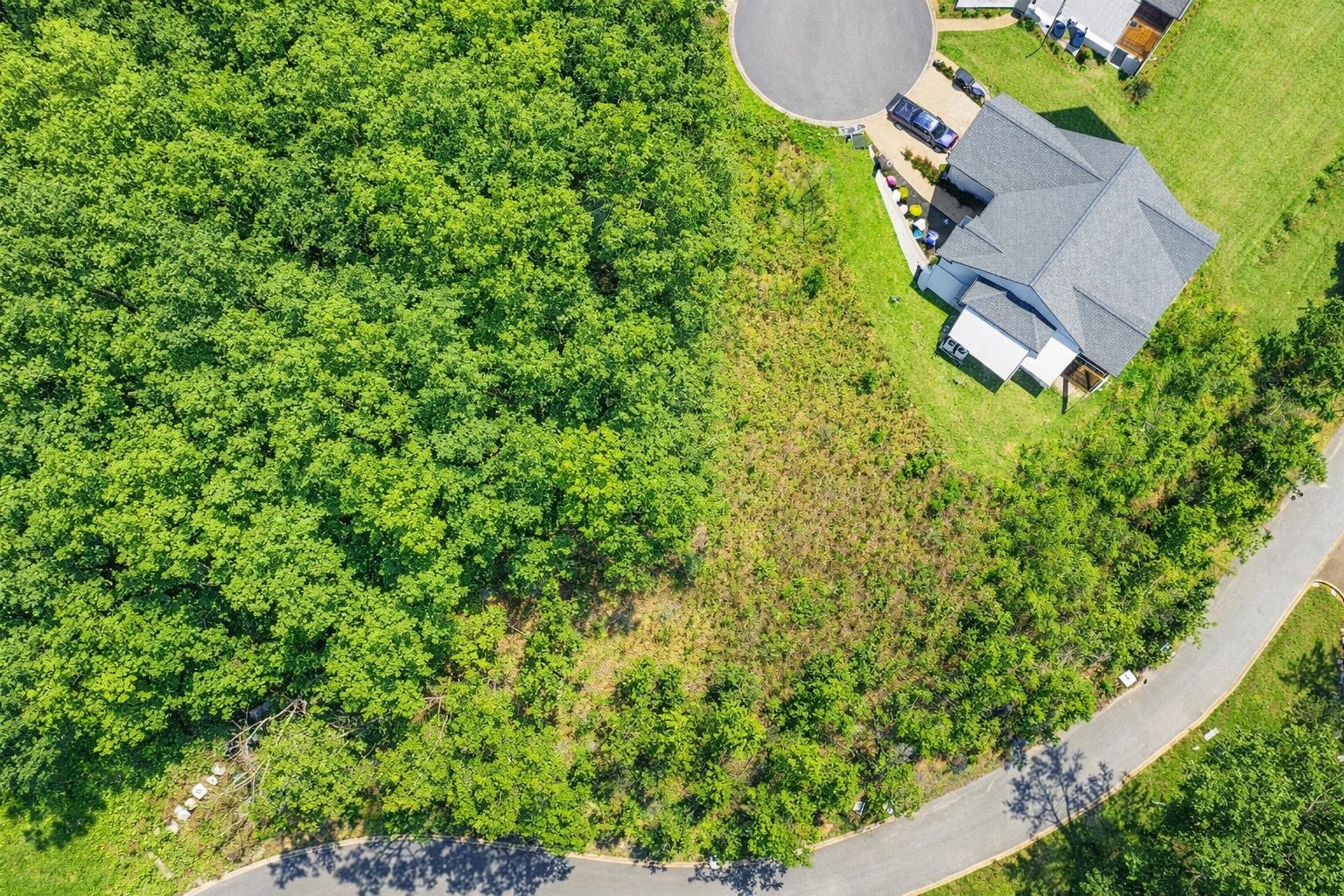 50 Legacy Pointe Savannah, TN 38372 - Photo 5 of 40 an aerial view of residential house with outdoor space and trees all around