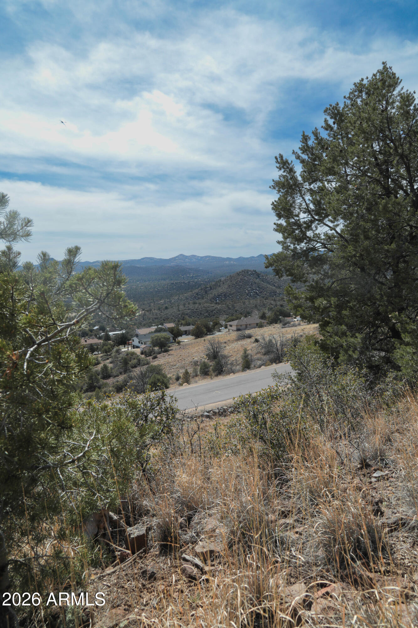 2588 West Black Ridge Trail, Unit 30 Prescott, AZ 86305 - Photo 12 of 32 a view of a dry yard with trees