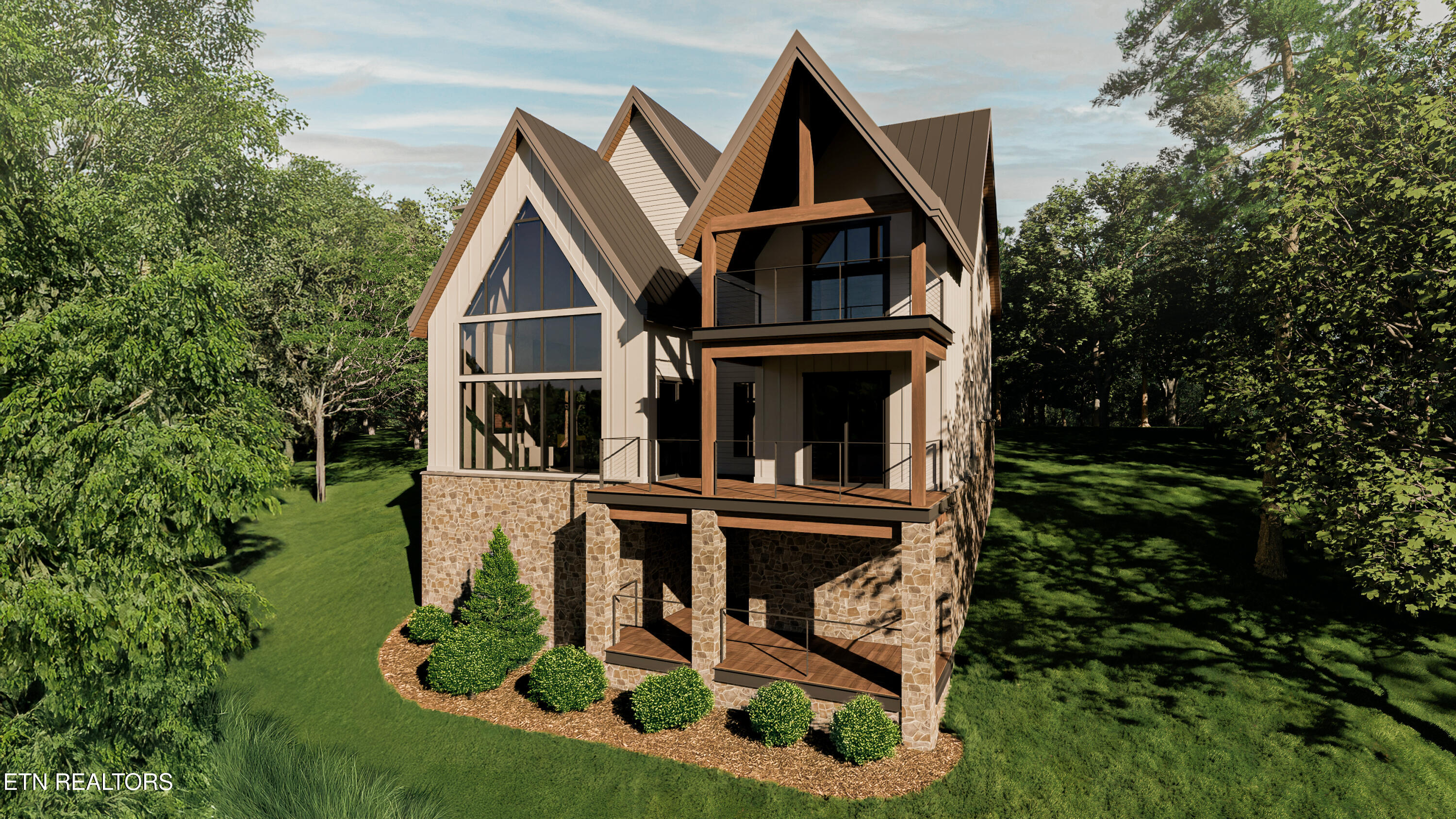 Lot 106 Sommet Ridge Tazewell, TN 37879 - Photo 6 of 9 Bellevie Rear1