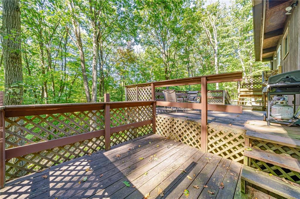218 Horse Shoe Bend Road Acme, PA 15610 - Photo 21 of 31 a view of balcony with wooden floor