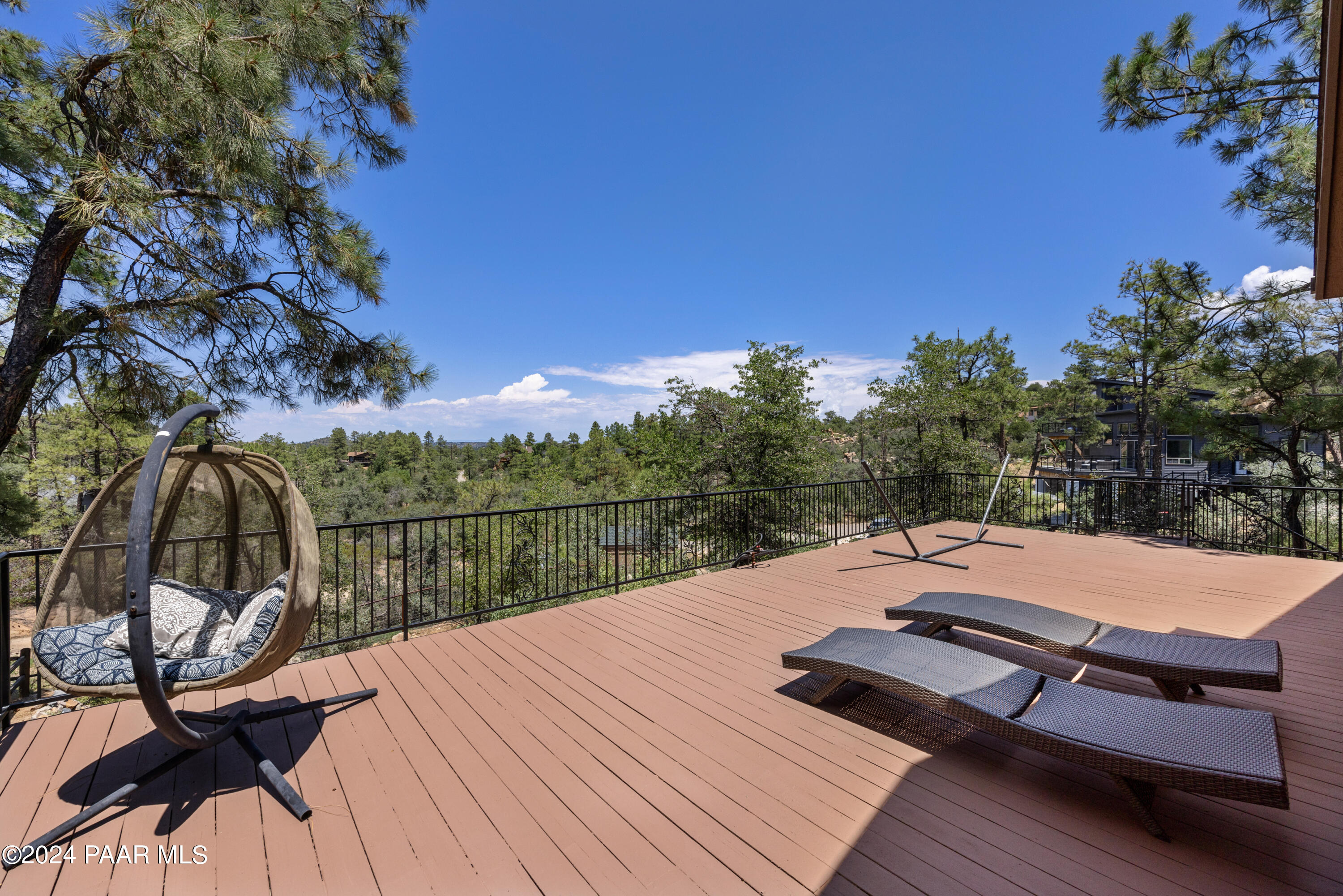 1775 South Sunnyside Road Prescott, AZ 86303 - Photo 23 of 46 Huge Deck