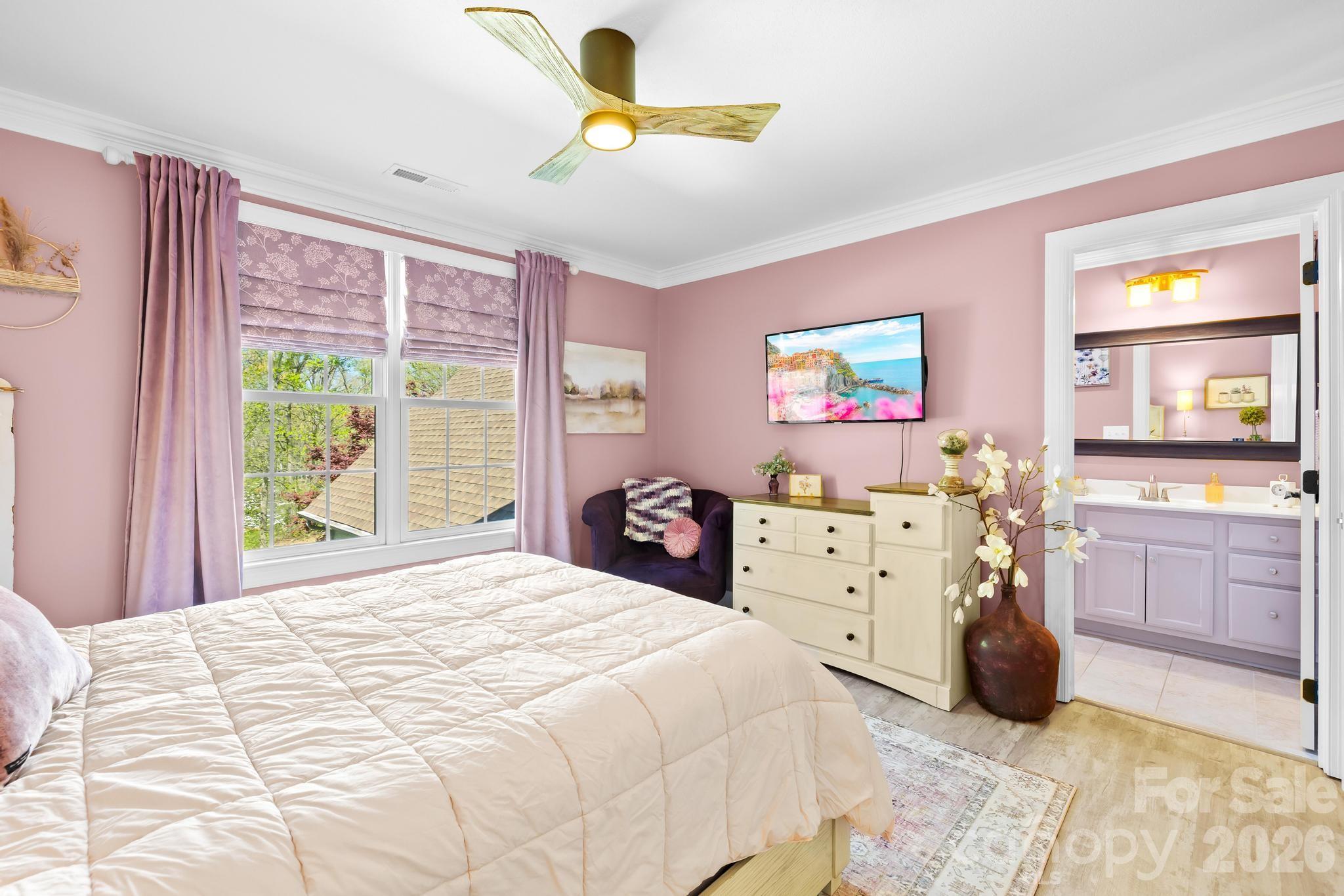 340 Riverwood Road Mooresville, NC 28117 - Photo 26 of 48 a bedroom with a bed and a dresser