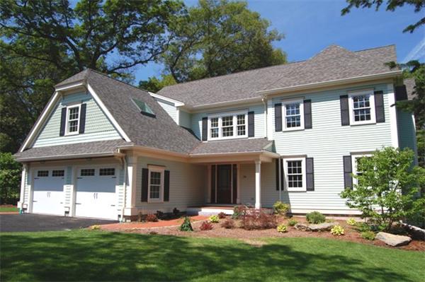 28 Hudson Road Lexington, MA 02421 - Photo 1 of 1 front view of a house with a yard