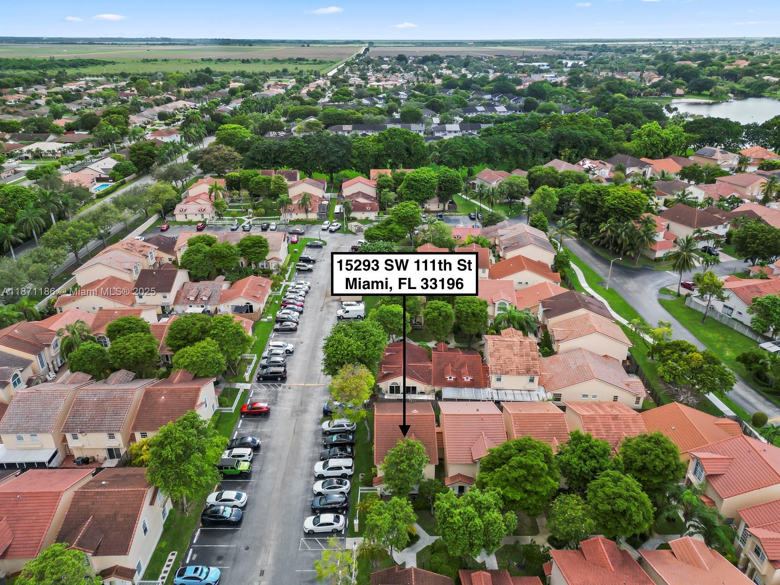15293 Southwest 111th Street Miami, FL 33196 - Photo 1 of 32 an aerial view of a city