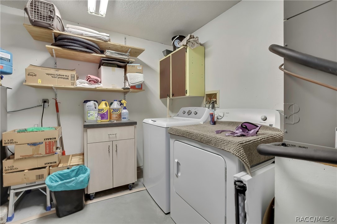 2 Quail Run Homosassa, FL 34446 - Photo 32 of 36 Enclosed laundry room and workshop are in the garage