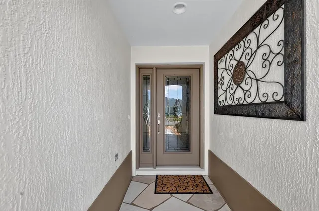 a view of an entryway