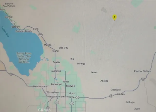 $6,000 | 0 W2 Of Sw4 Of Ne4 Of Ne4 Sec 7 9-18 5ac, Winterhaven, CA 92283