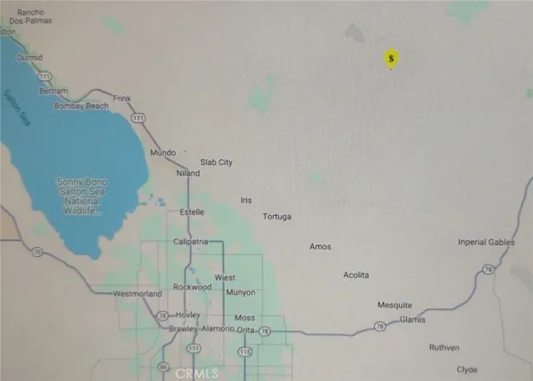 $6,000 | 0 W2 Of Sw4 Of Ne4 Of Ne4 Sec 7 9-18 5ac, Winterhaven, CA 92283