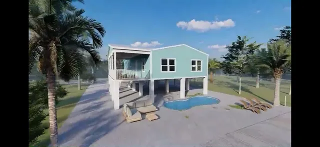 a view of outdoor space yard deck and patio