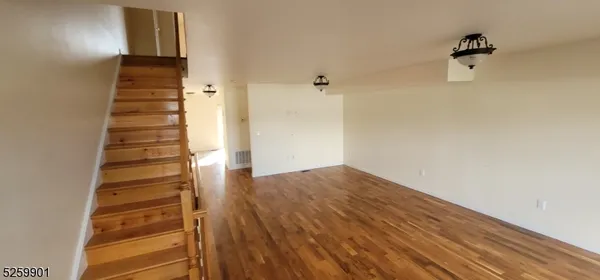 wooden floor in an empty room