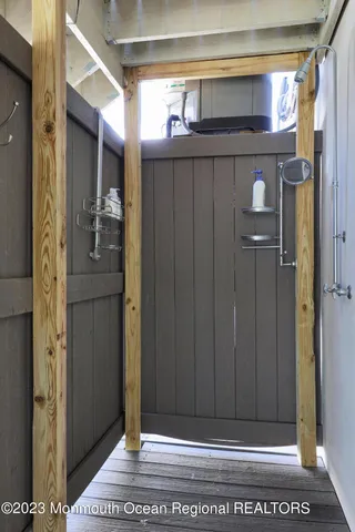 a picture of a bathroom with a window