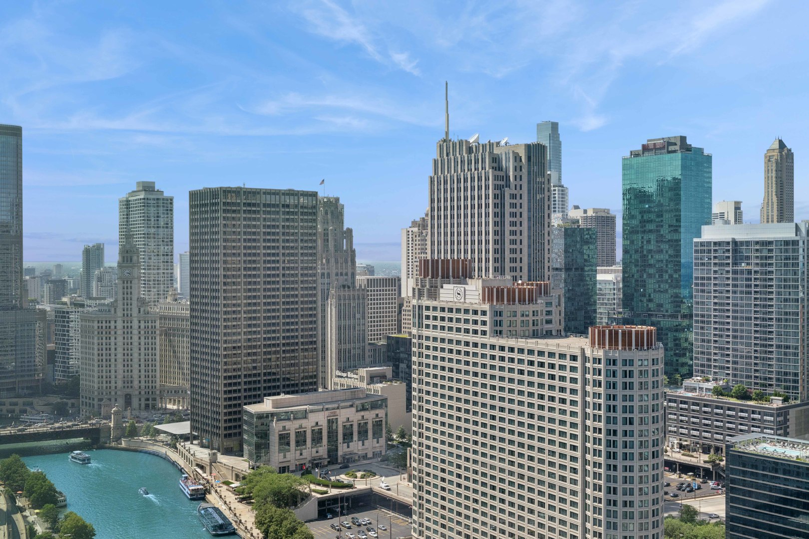 363 East Wacker Drive, Unit 2606 Chicago, IL 60601 - Photo 42 of 68 a view of city with tall buildings