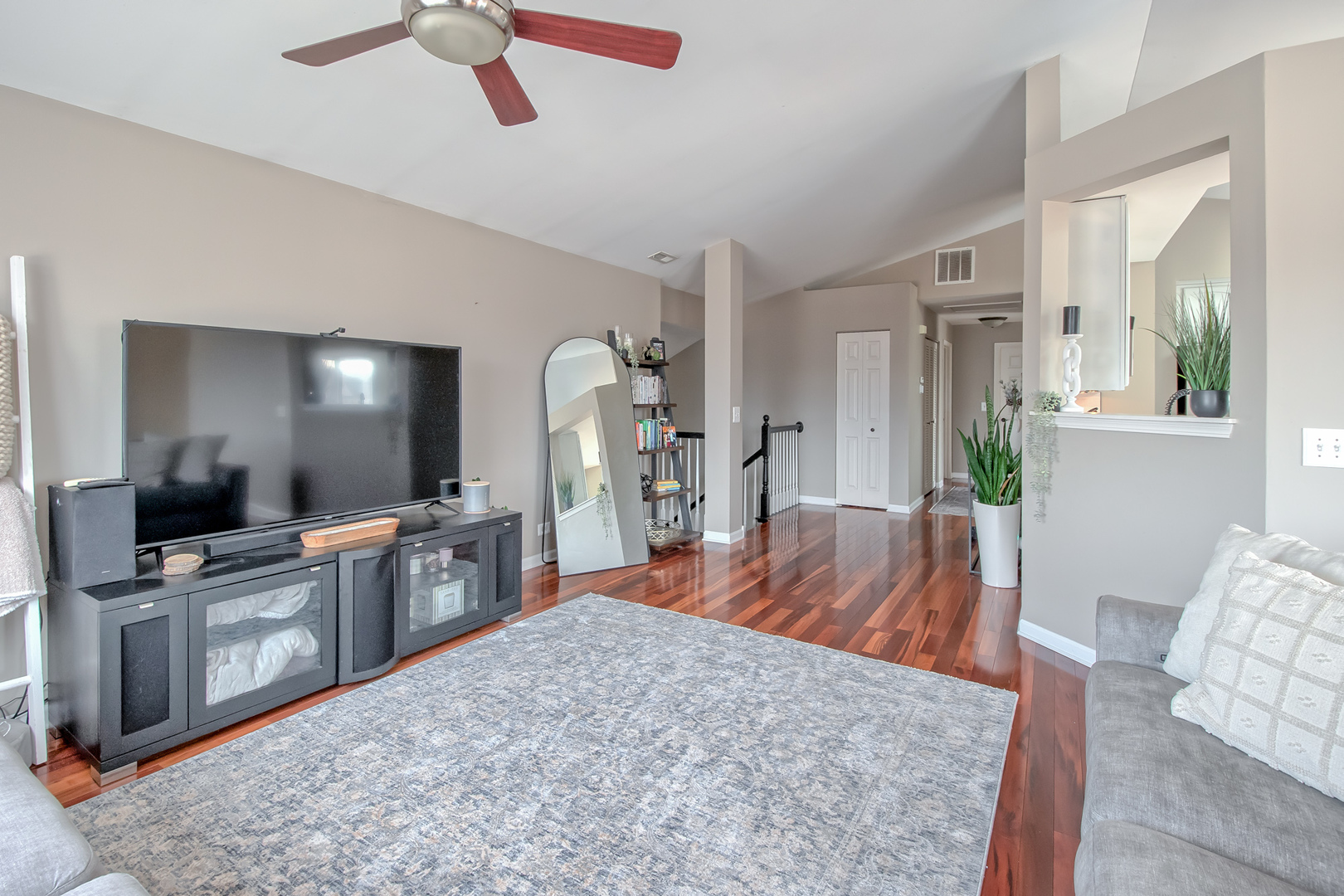 2305 Summerlin Drive Aurora, IL 60503 - Photo 4 of 22 a living room with furniture and a flat screen tv