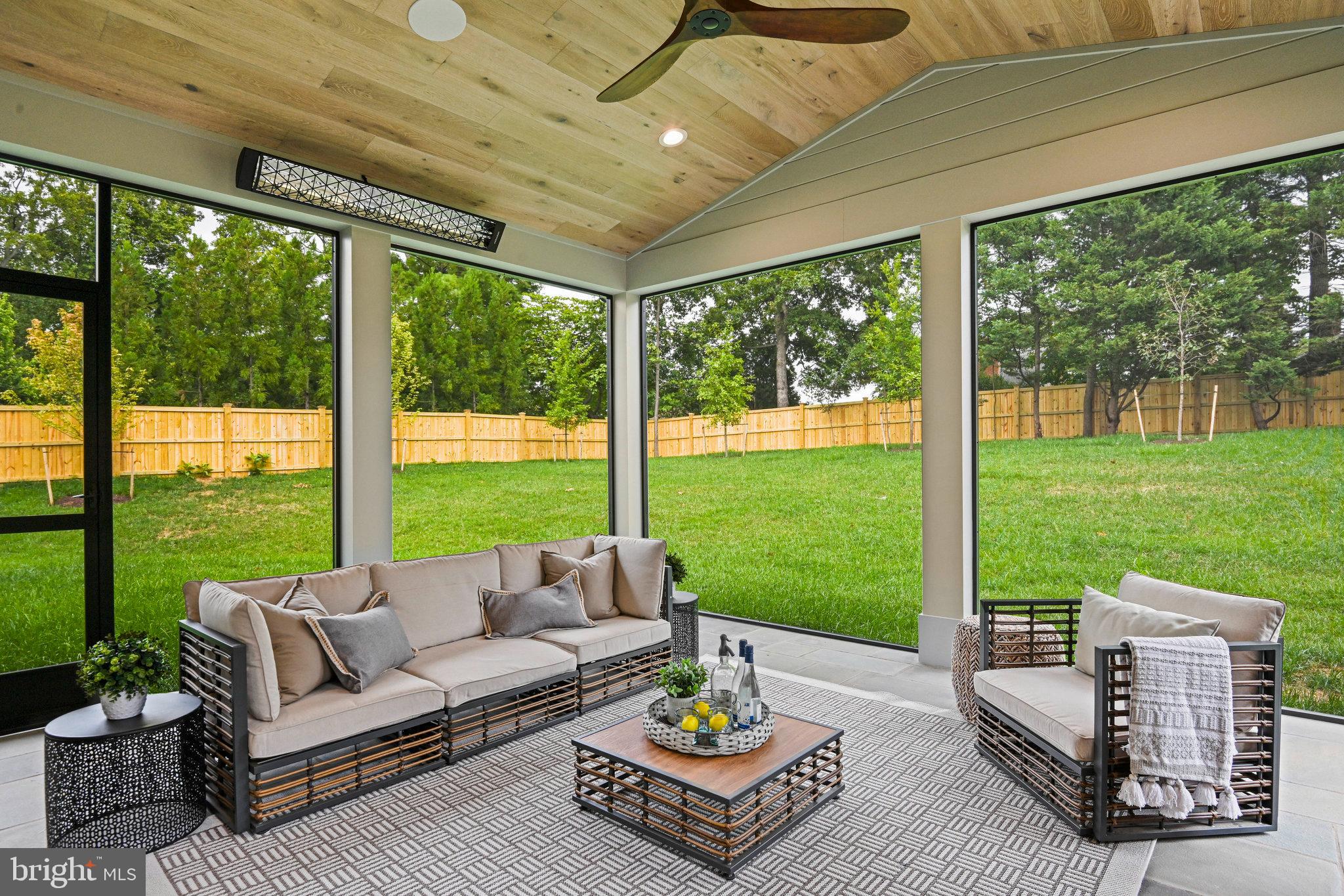 1109 Ingleside Avenue McLean, VA 22101 - Photo 16 of 94 Screened in Porch with heat warmer