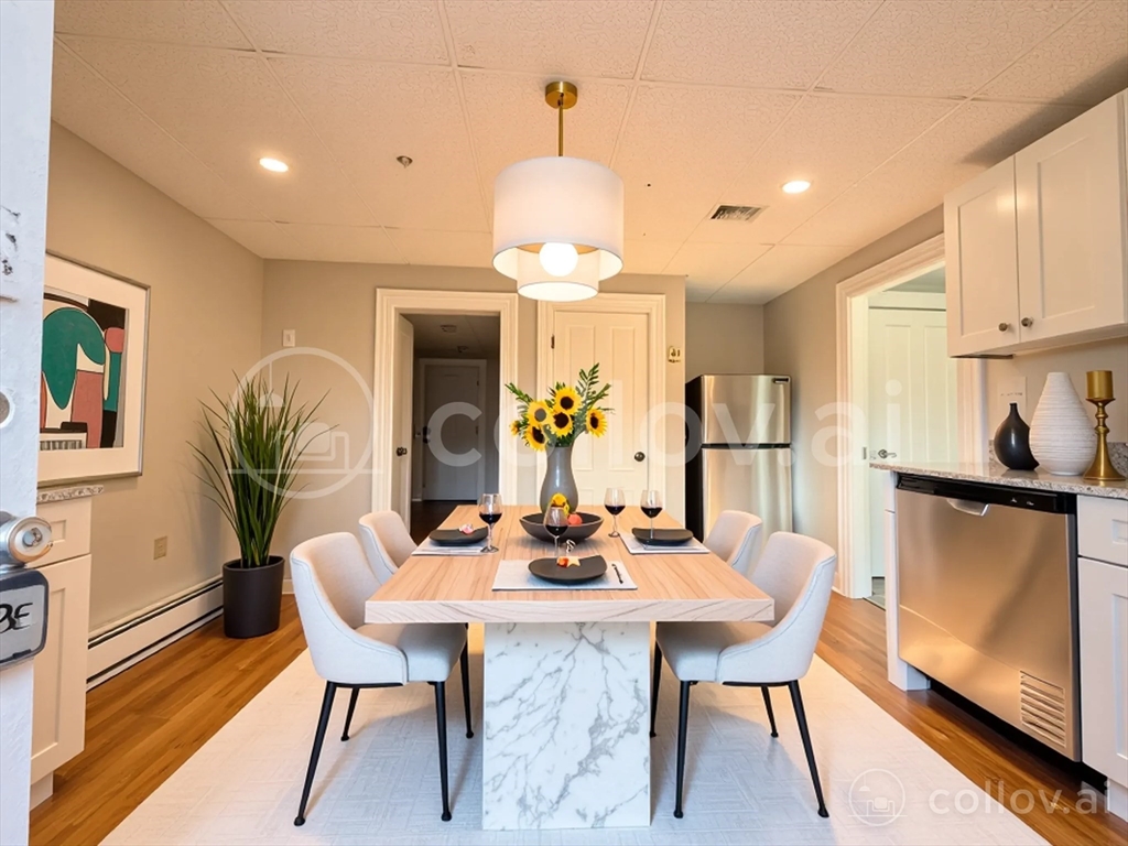 91 Alvarado Avenue, Unit 8 Worcester, MA 01604 - Photo 5 of 26 a dining room with furniture and window