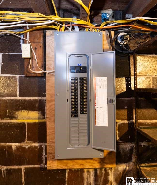15 Robinson Street Hanover, NY 14136 - Photo 27 of 29 200 AMP breaker box