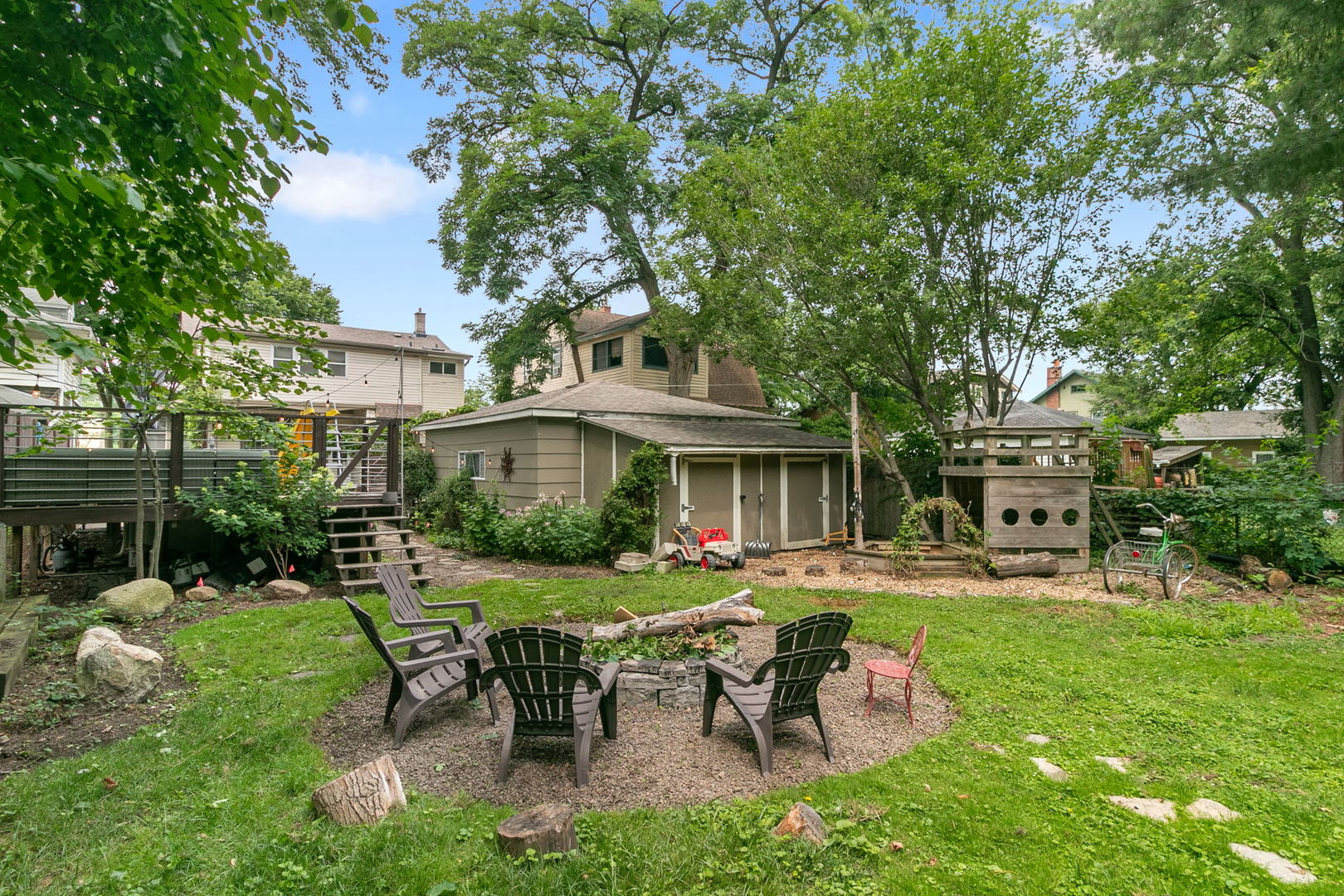 11345 South Bell Avenue Chicago, IL 60643 - Photo 25 of 28 a view of a house with a yard porch and sitting area
