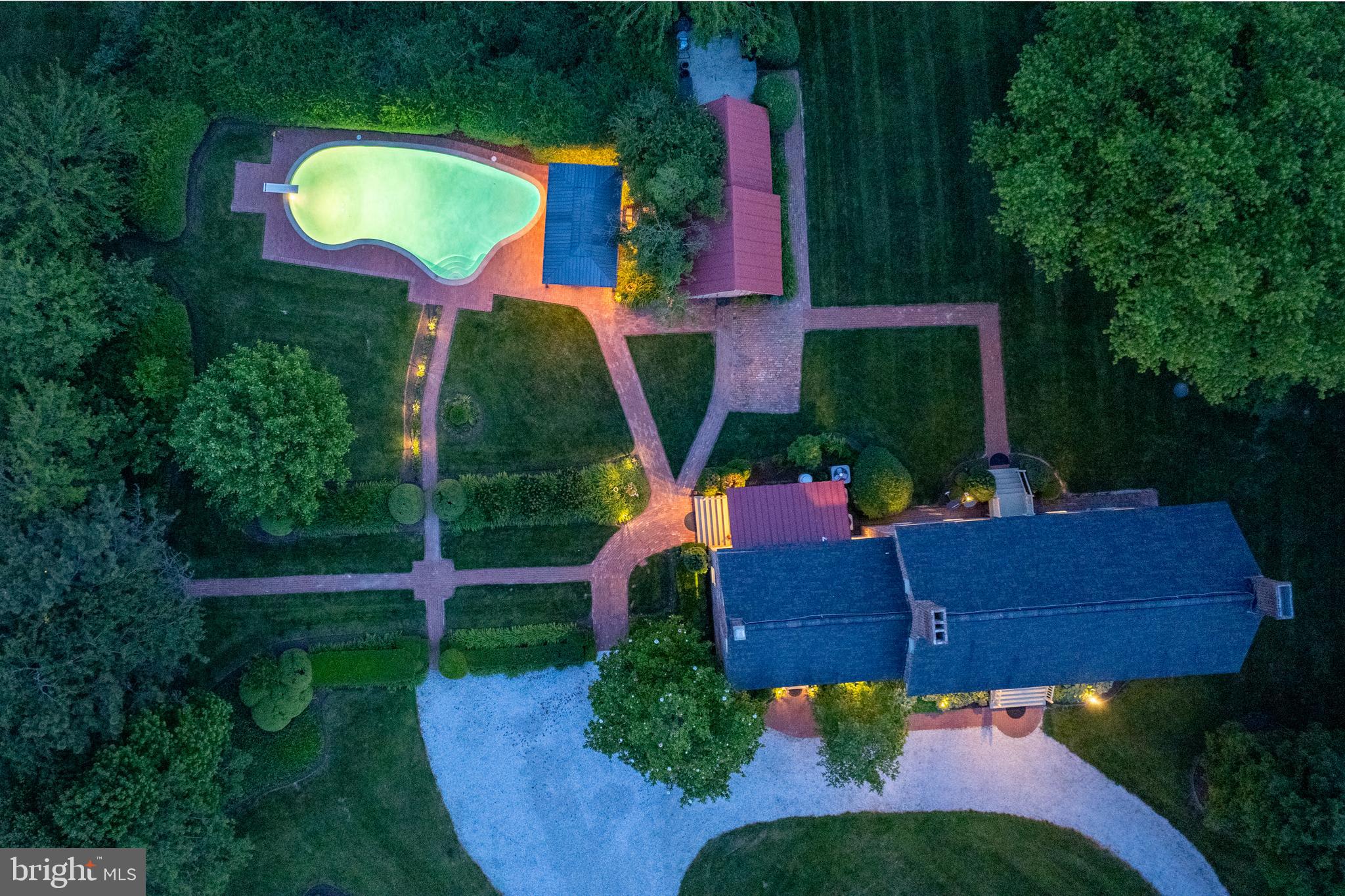 1108 Ruthsburg Road Centreville, MD 21617 - Photo 60 of 62 Aerial Twilight