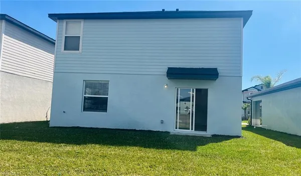 a view of front door of house