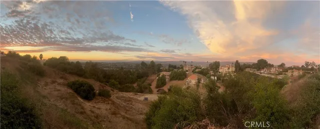 a view of city and mountain