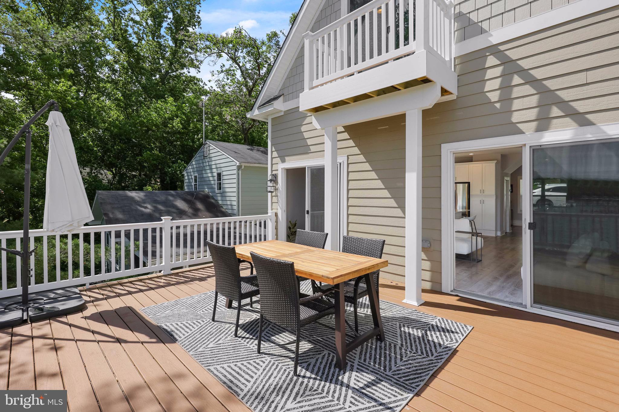 330 Arbutus Drive Edgewater, MD 21037 - Photo 22 of 39 Composite Deck for Entertaining