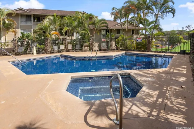 a view of outdoor space yard and swimming pool