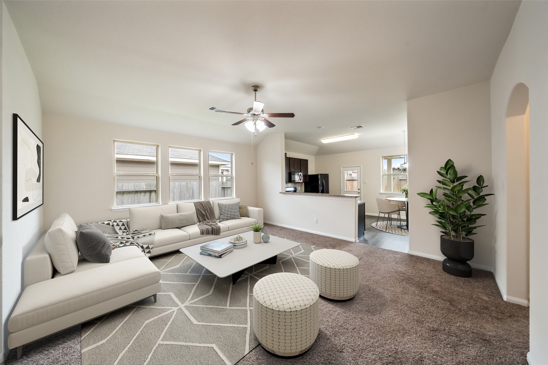 Virtual staging