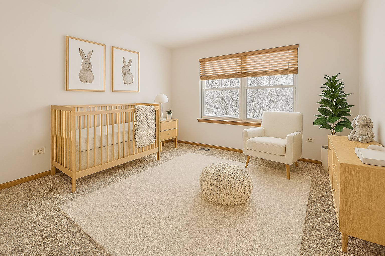 1529 Keystone Court Elgin, IL 60120 - Photo 16 of 22 a bedroom with a bed and a couch
