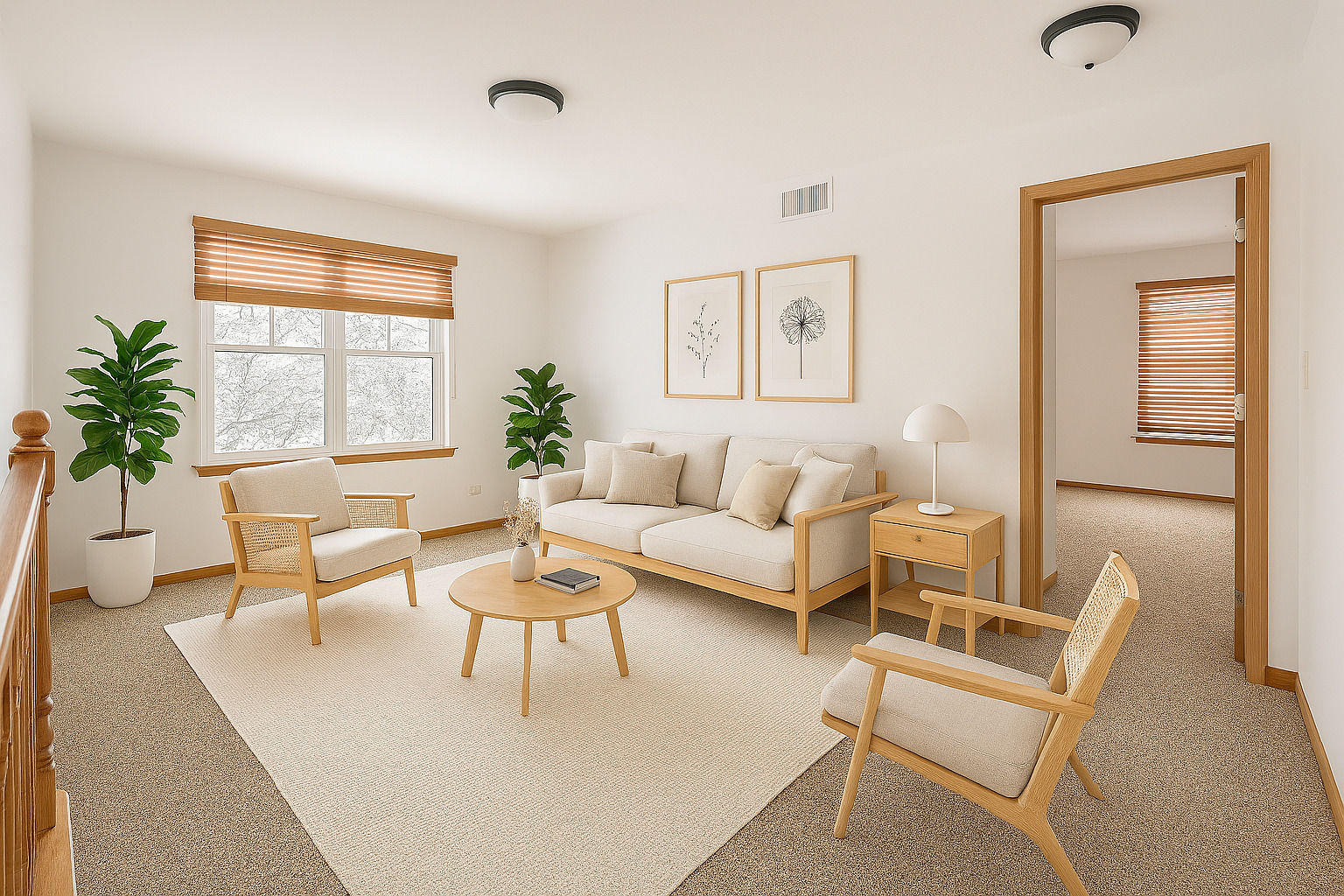 1529 Keystone Court Elgin, IL 60120 - Photo 19 of 22 a living room with furniture and a large window