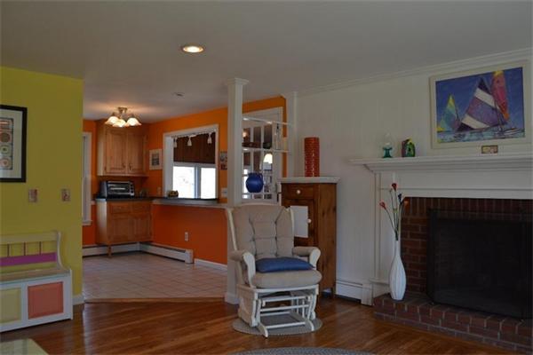 7 Knox Road Dennis, MA 02639 - Photo 4 of 22 a living room with furniture and a fireplace