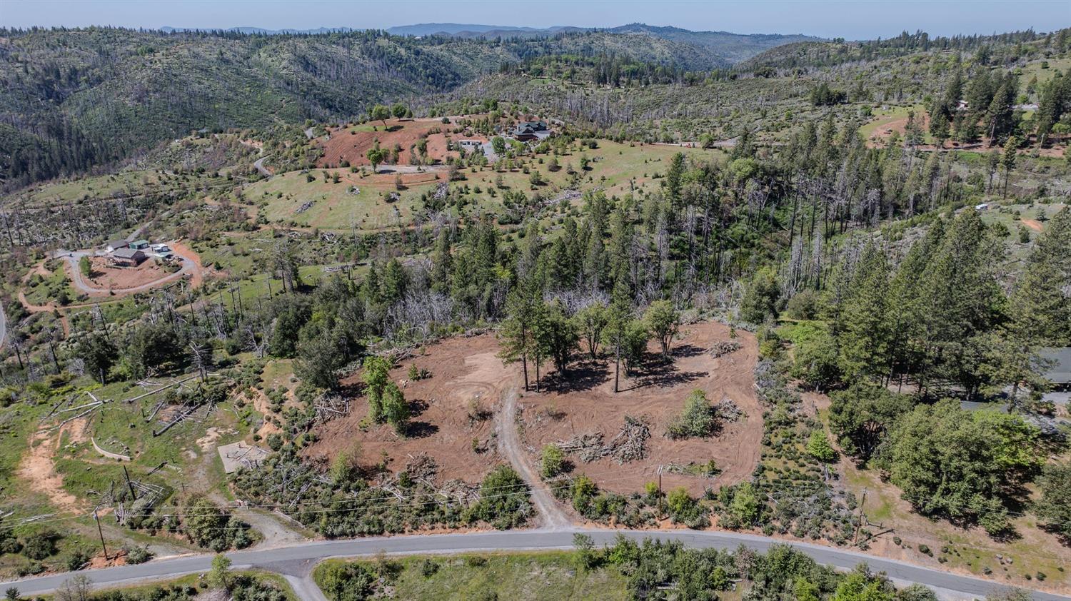 5901 Old Emigrant Trail Mountain Ranch, CA 95246 - Photo 14 of 27 an aerial view of a house with a yard