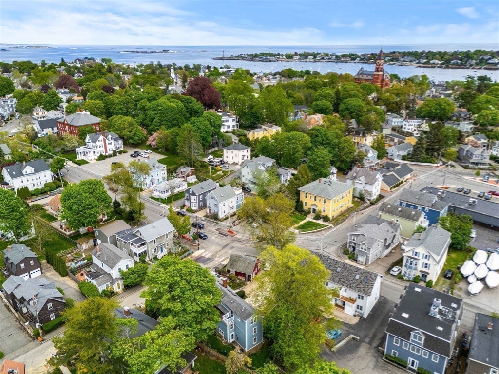 159 Elm Street, Unit 2 Marblehead, MA 01945 - Photo 30 of 34 an aerial view of residential houses with outdoor space