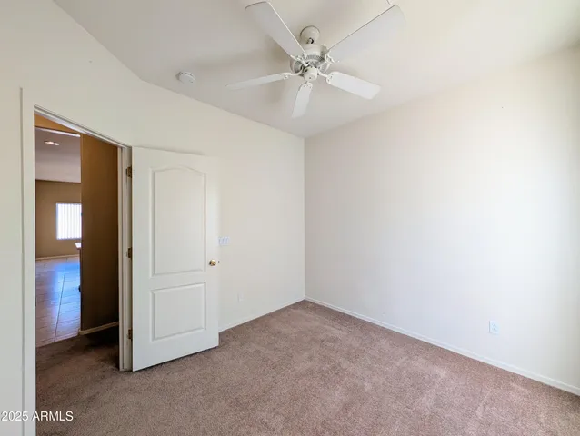 a close view of closet