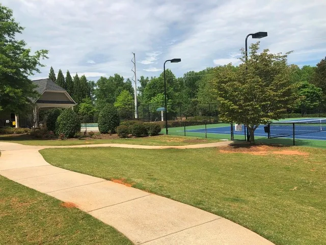 a view of a basket ball ground