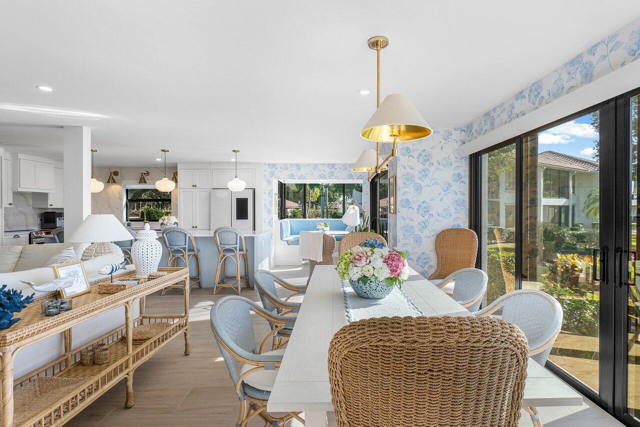 10111 Quail Covey Road, Unit HIBISCUS N Boynton Beach, FL 33436 - Photo 16 of 54 Dining area