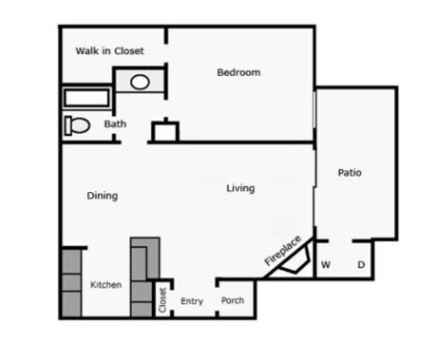 1007 South Mason Road, Unit 814 Katy, TX 77450 - Photo 24 of 24 Floor Plan - A3