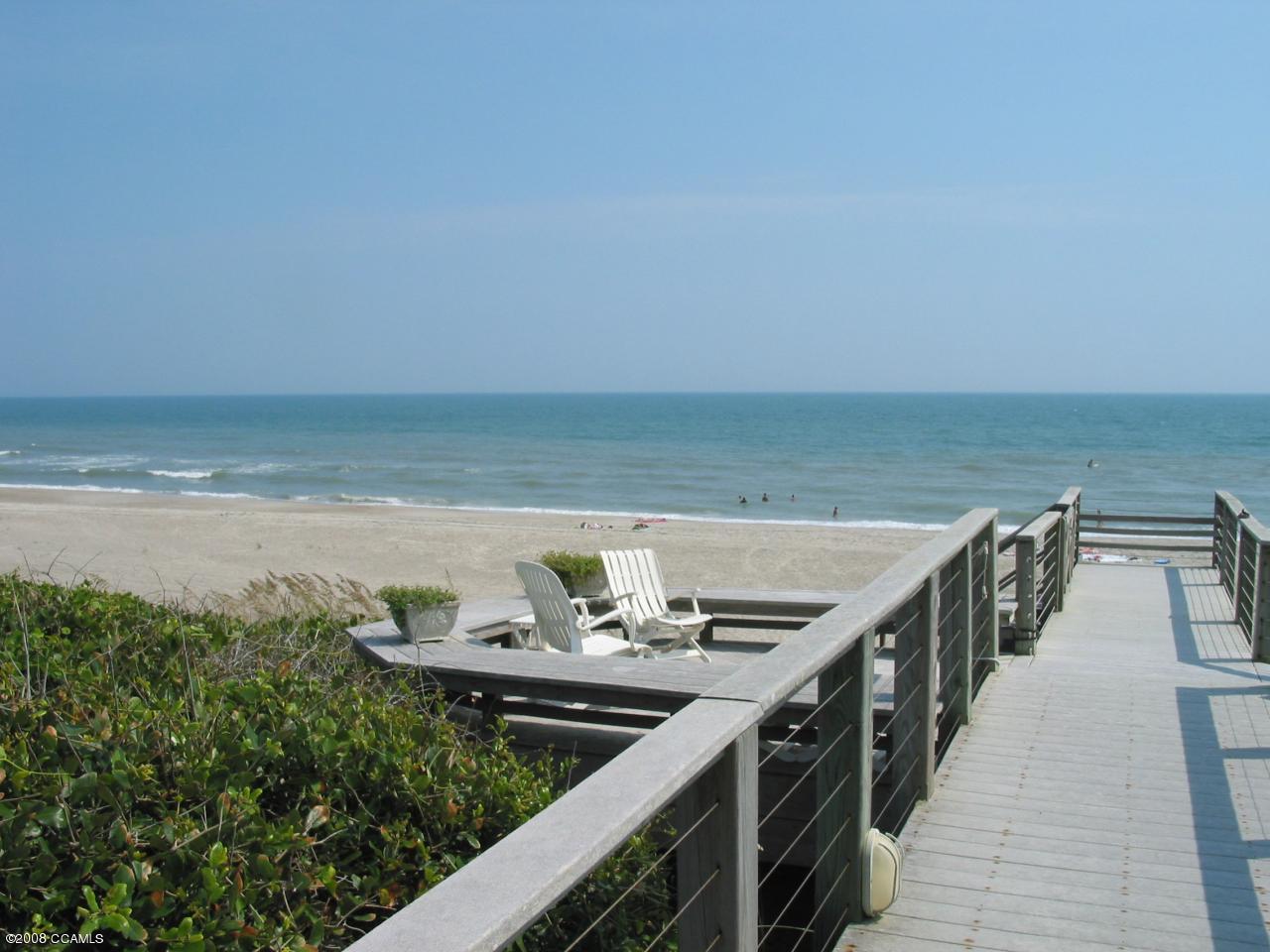 197 Salter Path Road Pine Knoll Shores, NC 28512 - Photo 3 of 5 VIEW FROM DECK