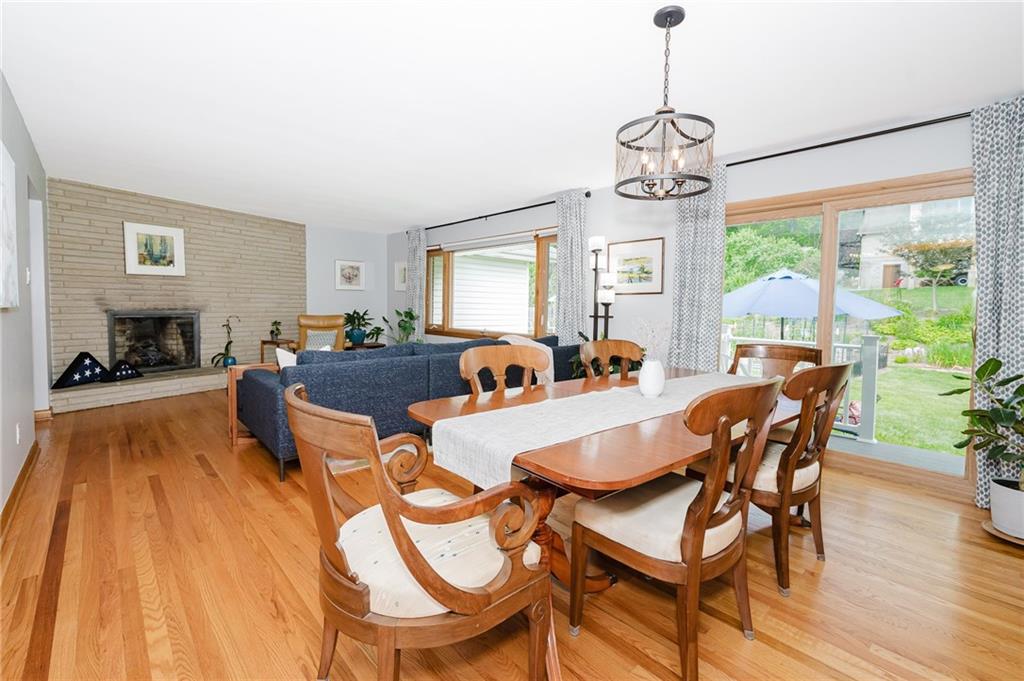 555 North 9th Street Indiana, PA 15701 - Photo 13 of 38 a view of a dining room with furniture window and wooden floor