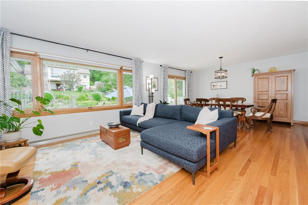 555 North 9th Street Indiana, PA 15701 - Photo 15 of 38 a living room with furniture and a large window