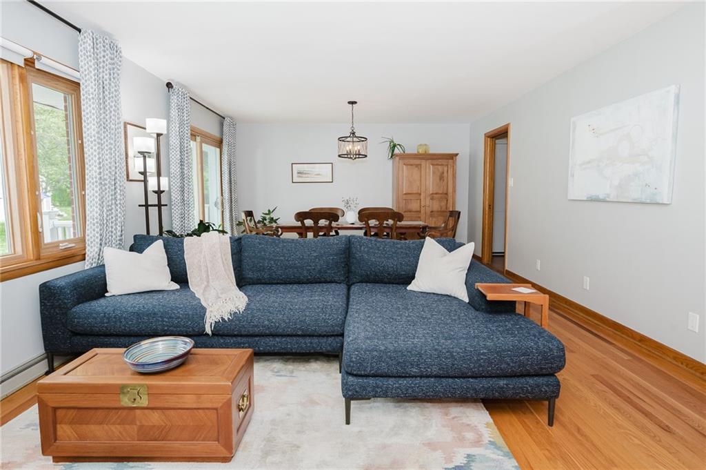 555 North 9th Street Indiana, PA 15701 - Photo 17 of 38 a living room with furniture and a chandelier