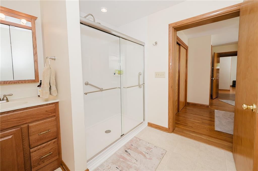 555 North 9th Street Indiana, PA 15701 - Photo 27 of 38 a view of a bathroom with a shower and a sink