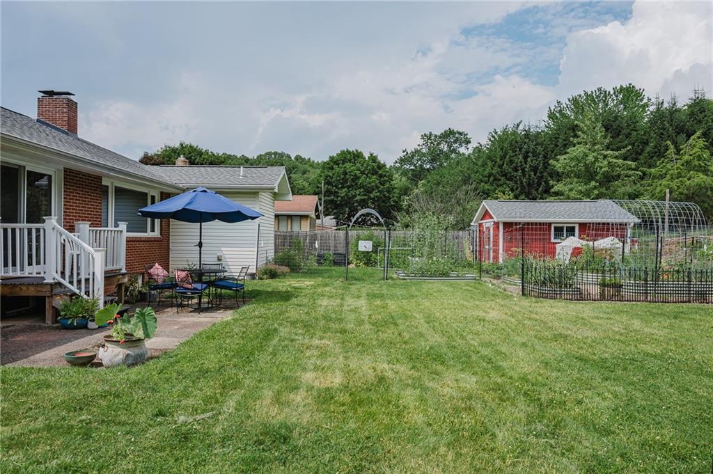 555 North 9th Street Indiana, PA 15701 - Photo 33 of 38 a view of a house with backyard and sitting area