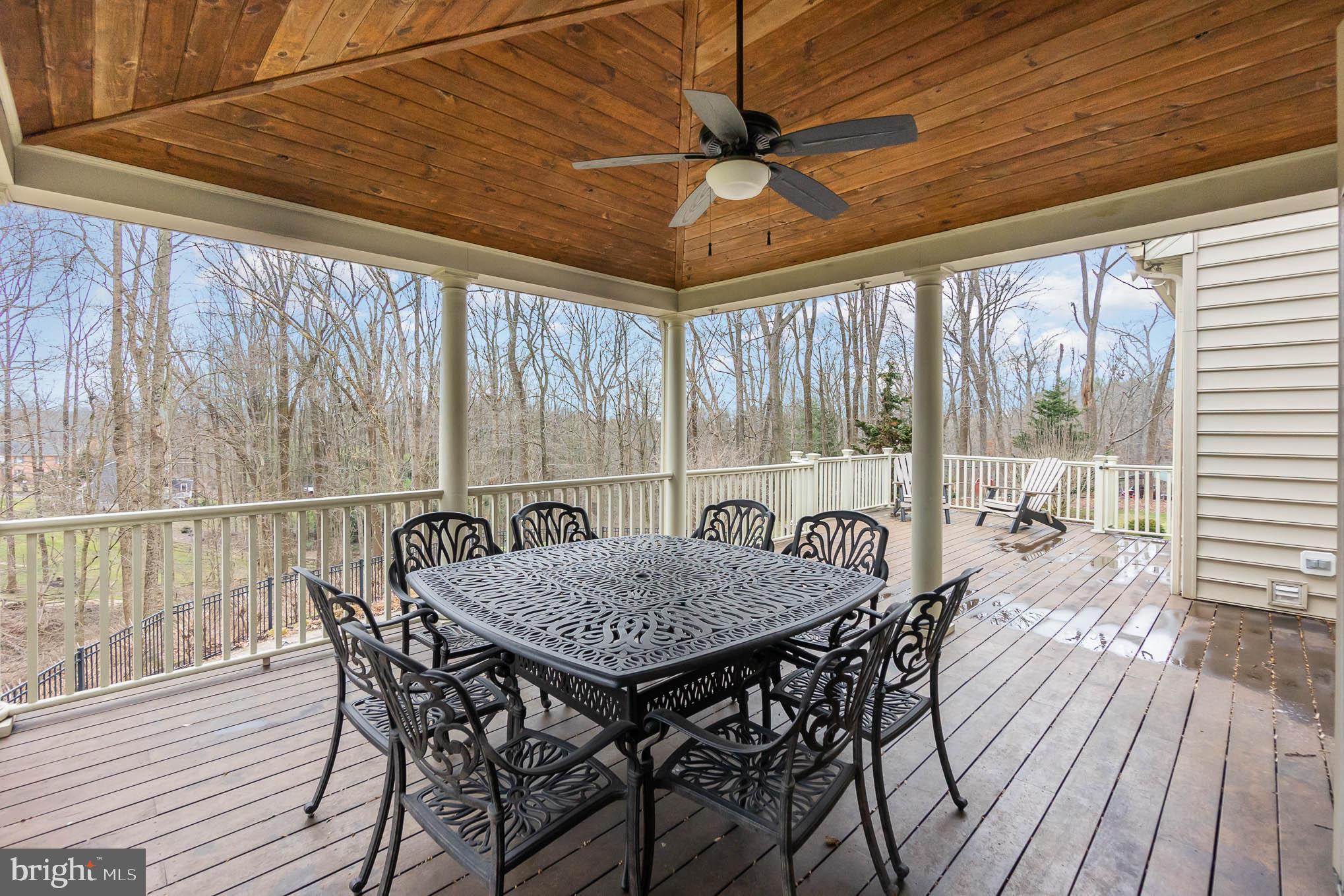 1737 Shanwick Road Forest Hill, MD 21050 - Photo 36 of 51 Custom Covered Deck