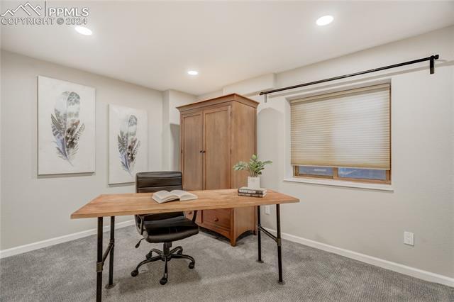 3405 Spaatz Road Monument, CO 80132 - Photo 37 of 47 View of carpeted office