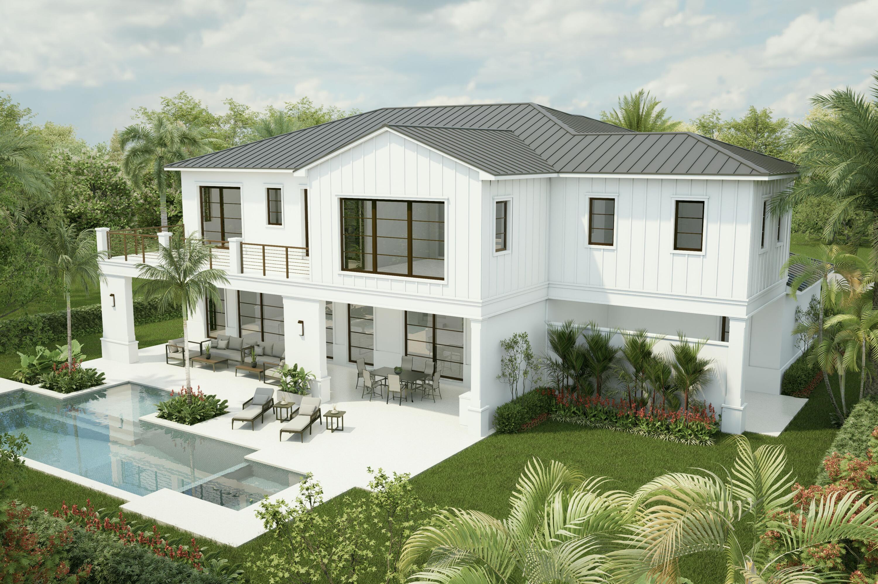 1225 Aryana Way Delray Beach, FL 33445 - Photo 8 of 15 a front view of a house with a yard