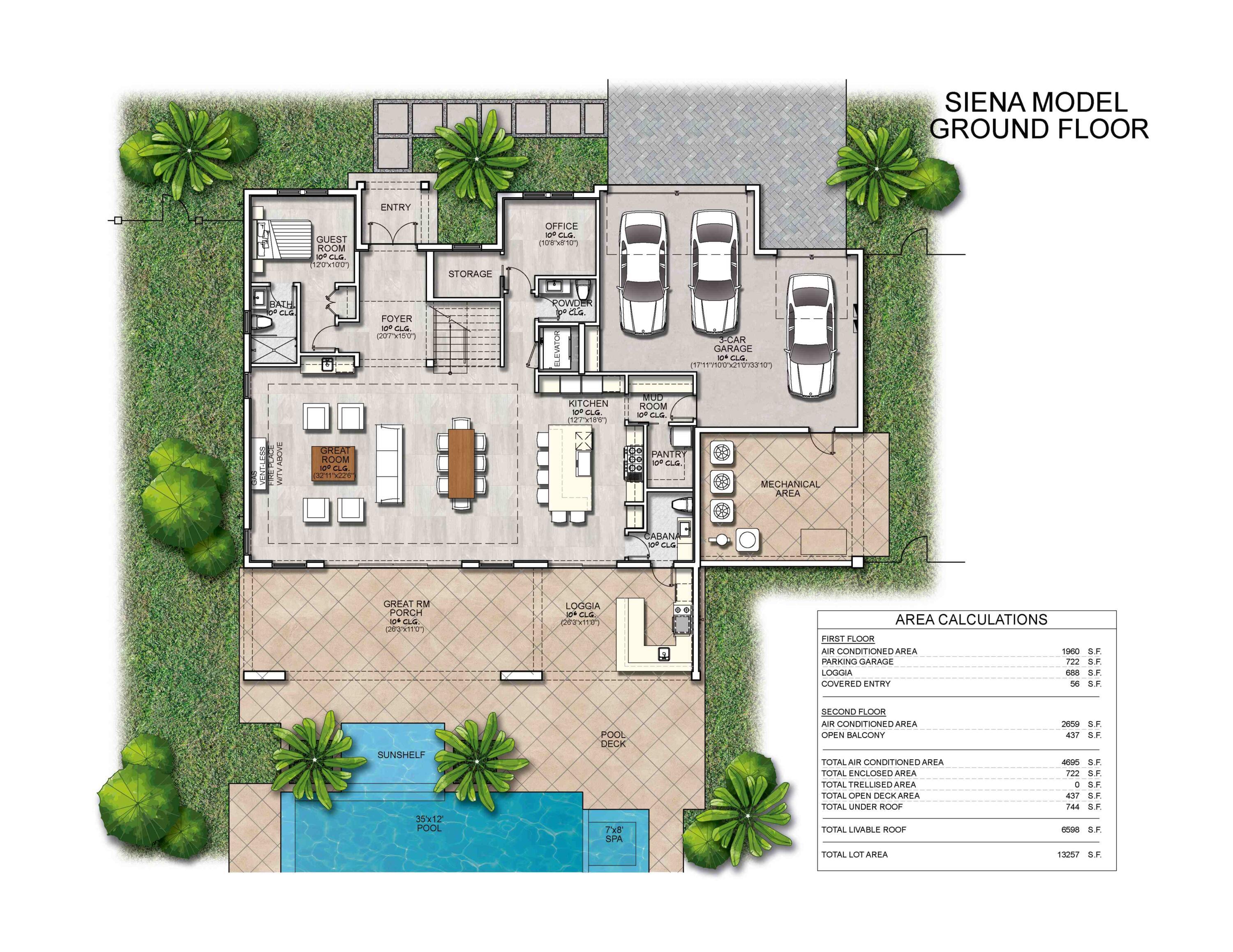 1225 Aryana Way Delray Beach, FL 33445 - Photo 10 of 15 an aerial view of a house with outdoor space