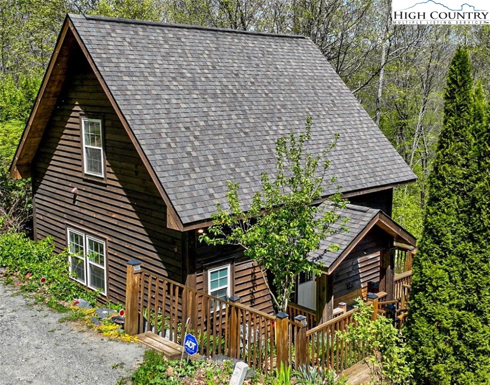 185 Marc Street Boone, NC 28607 - Photo 30 of 30 a backyard of a house with lots of green space