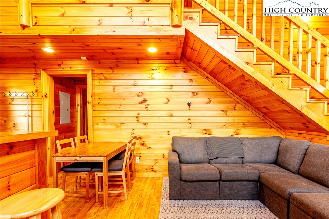 185 Marc Street Boone, NC 28607 - Photo 3 of 30 a living room with a couch and a table