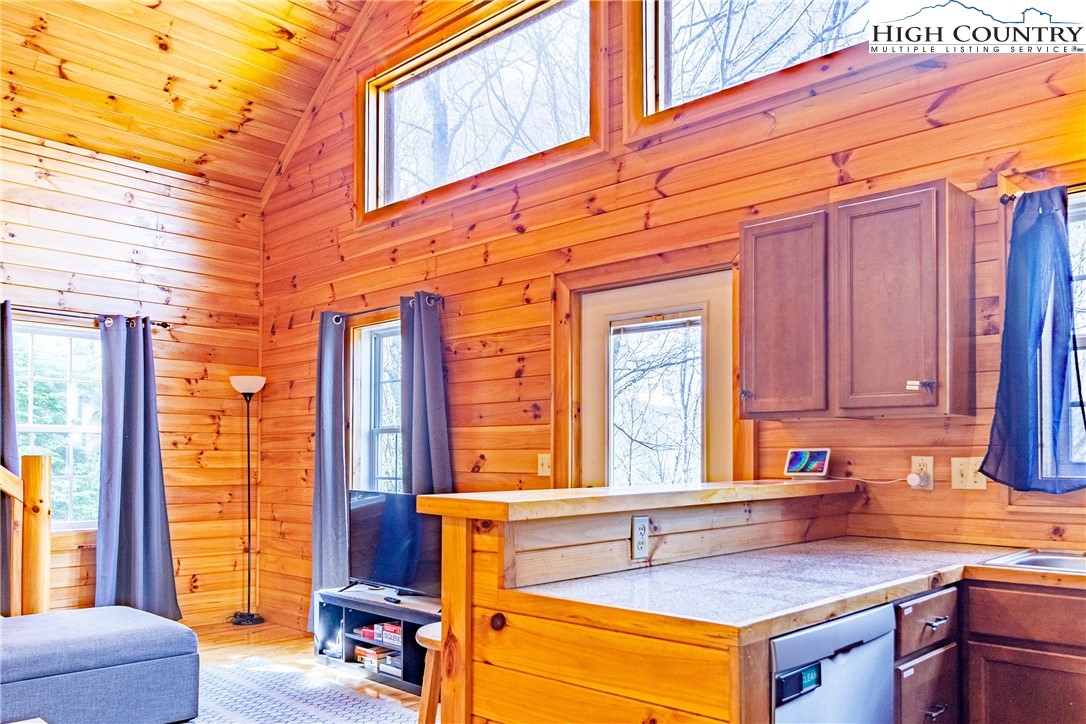 185 Marc Street Boone, NC 28607 - Photo 6 of 30 a view of a kitchen with a sink and cabinets